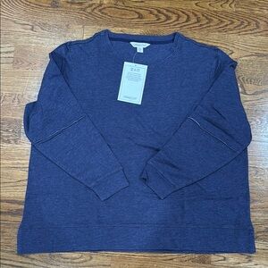 Coldwater Creek navy long sleeve